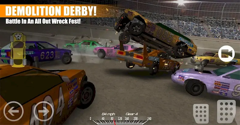 Скачать Demolition Derby 2 [МОД/Взлом Unlocked] на Андроид