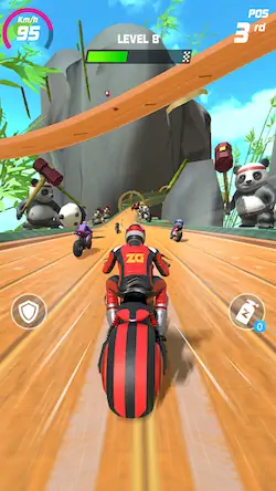Скачать Bike Race: Racing Game [МОД/Взлом Много монет] на Андроид