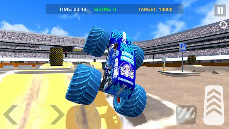 Скачать Car Games: Monster Truck Stunt [МОД/Взлом Бесконечные деньги] на Андроид