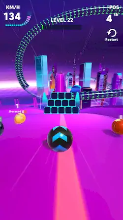 Скачать Racing Ball Master 3D [МОД/Взлом Меню] на Андроид