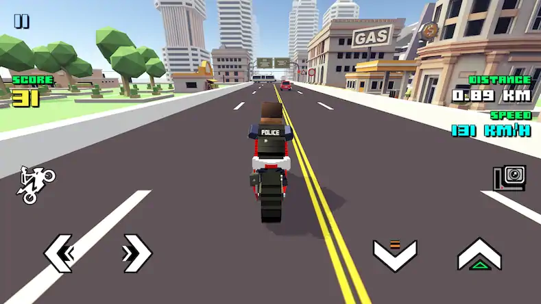 Скачать Blocky Moto Racing - мотоциклы [МОД/Взлом Разблокированная версия] на Андроид