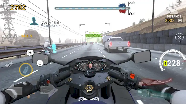 Скачать Racing Motorist : Bike Game [МОД/Взлом Unlocked] на Андроид