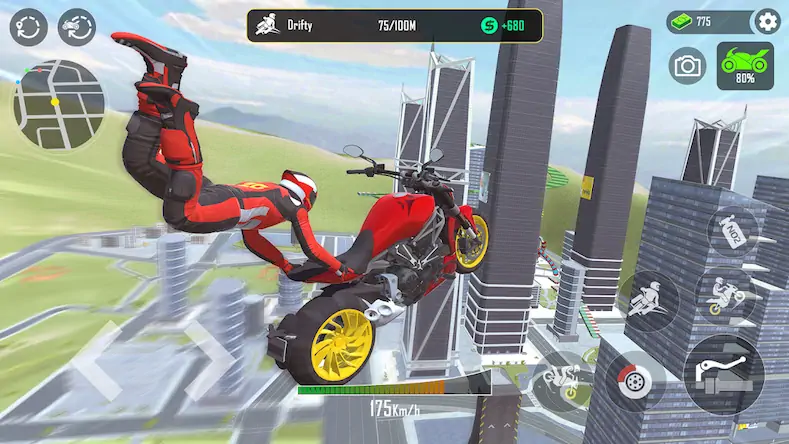 Скачать GT Moto Stunt 3D: Driving Game [МОД/Взлом Много денег] на Андроид