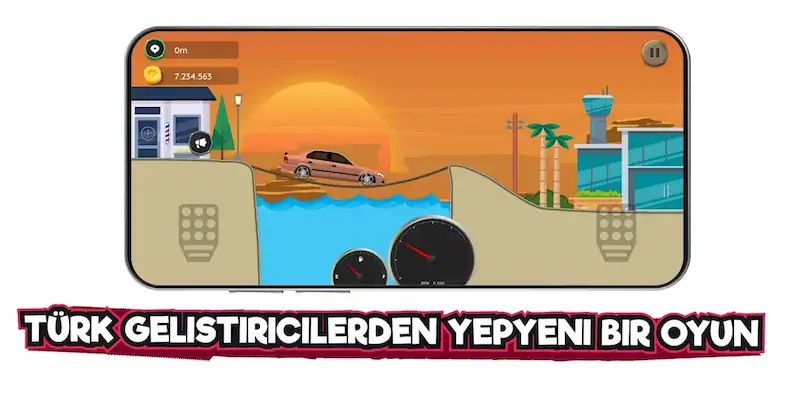 Скачать 2D Araba Serisi Modifiye Oyunu [МОД/Взлом Бесконечные деньги] на Андроид