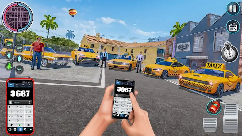 Скачать город такси вождение: игры [МОД/Взлом Бесконечные монеты] на Андроид