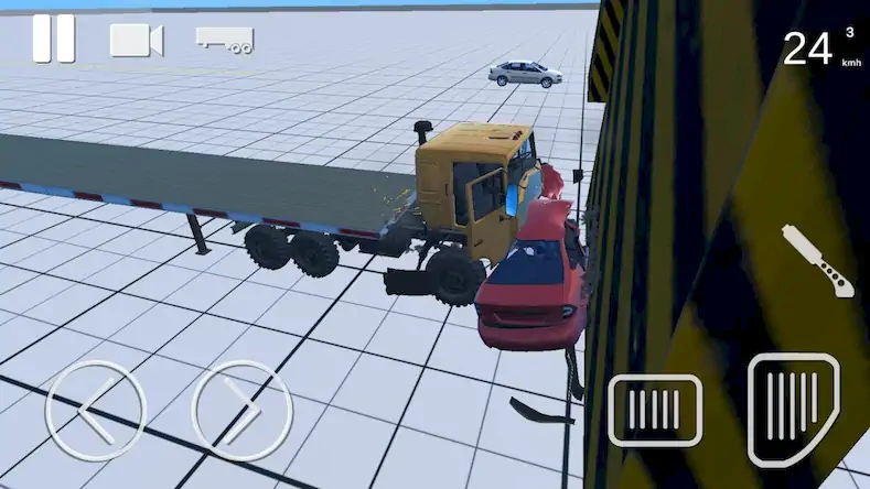 Скачать Truck Crash Simulator Accident [МОД/Взлом Меню] на Андроид