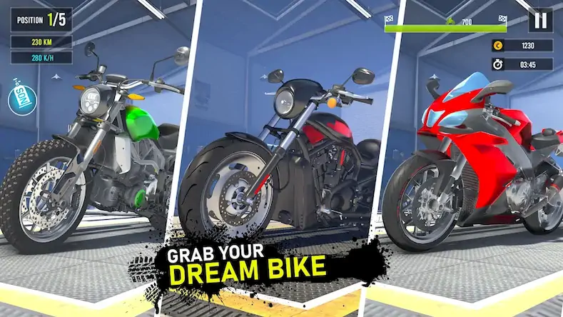 Скачать Moto Traffic Bike Race Game 3d [МОД/Взлом Бесконечные деньги] на Андроид