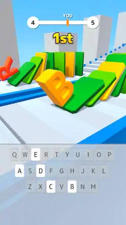 Скачать Type Spin: alphabet run game [МОД/Взлом Разблокированная версия] на Андроид