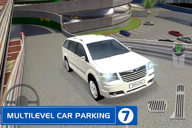 Скачать Multi Level 7 Car Parking Sim [МОД/Взлом Бесконечные монеты] на Андроид