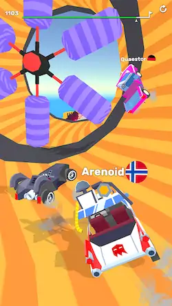 Скачать Ramp Racing 3D — Гонки и трюки [МОД/Взлом Бесконечные деньги] на Андроид