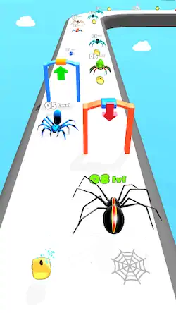 Скачать Эволюция бега насекомых [МОД/Взлом Бесконечные монеты] на Андроид