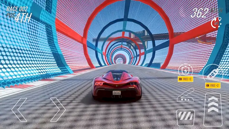 Скачать GT Race Stunt 3D: Mega Ramps [МОД/Взлом Много монет] на Андроид