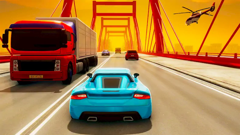 Скачать Traffic Racing - Real Car Game [МОД/Взлом Разблокированная версия] на Андроид
