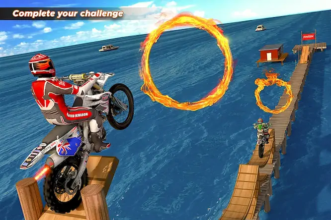 Скачать Bike Stunt Tricks Master 3d [МОД/Взлом Меню] на Андроид