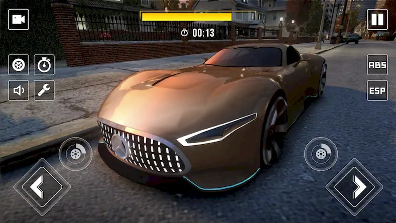 Скачать Drive Mercedes Benz Vision Car [МОД/Взлом Бесконечные деньги] на Андроид
