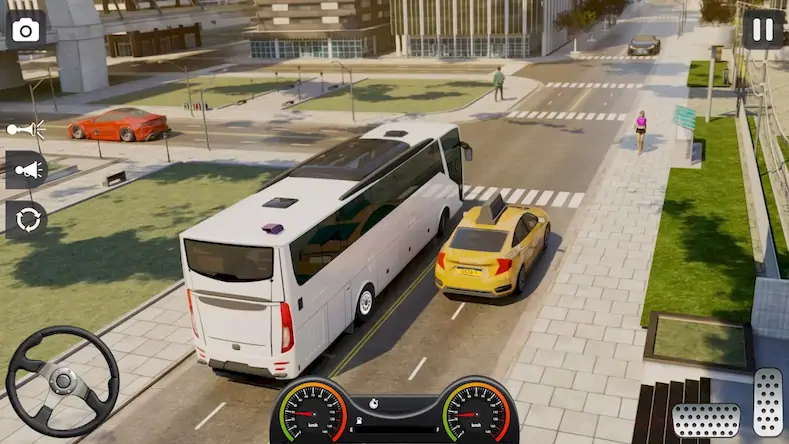 Скачать Bus Simulator Games: PVP Games [МОД/Взлом Бесконечные монеты] на Андроид