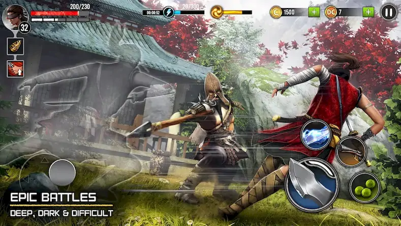 Скачать Ninja Ryuko: Shadow Ninja Game [МОД/Взлом Бесконечные деньги] на Андроид