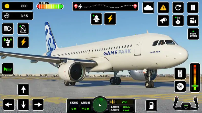 Скачать пилот симулятор: самолет игра [МОД/Взлом Unlocked] на Андроид