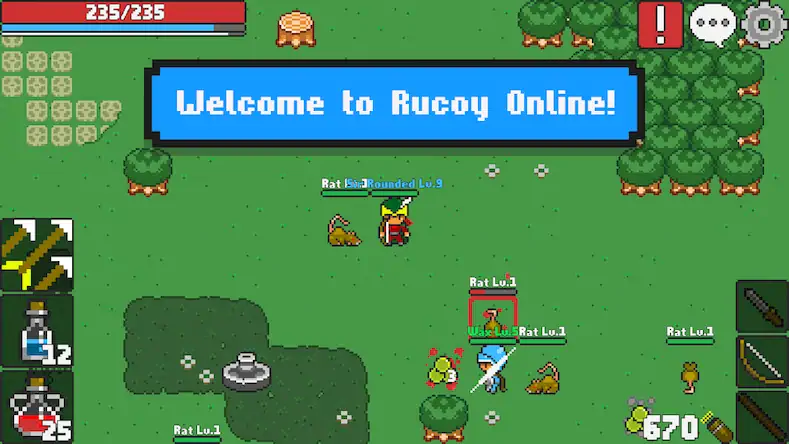 Скачать Rucoy Online - MMORPG MMO RPG [МОД/Взлом Много денег] на Андроид