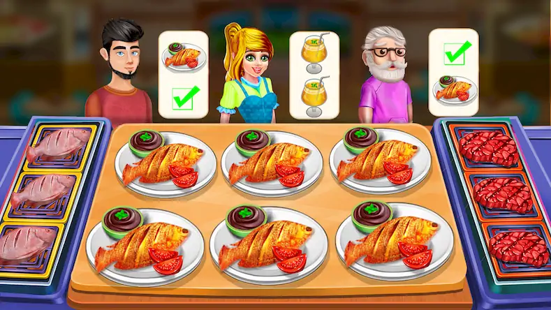 Скачать Cooking Chefs:Restaurant Games [МОД/Взлом Меню] на Андроид