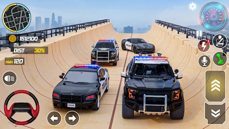 Скачать Crazy Car Stunt: Ramp Car Game [МОД/Взлом Разблокированная версия] на Андроид