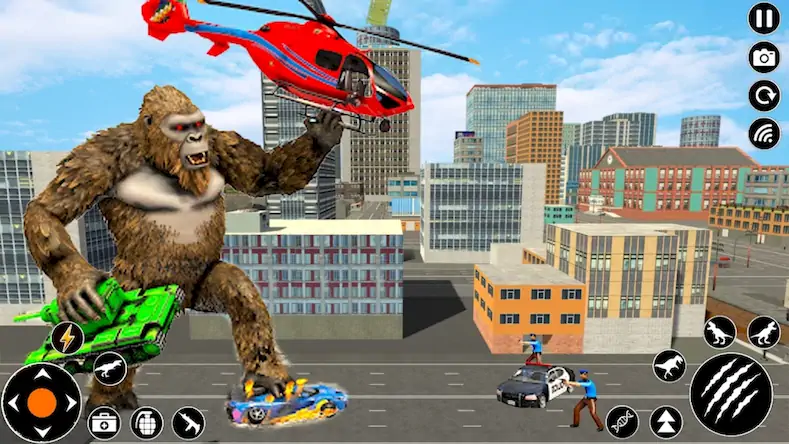 Скачать Gorilla vs King Kong 3D Games [МОД/Взлом Меню] на Андроид