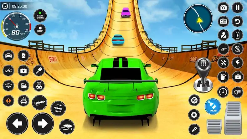 Скачать GT Сумасшедший Авто Stunt Игра [МОД/Взлом Разблокированная версия] на Андроид