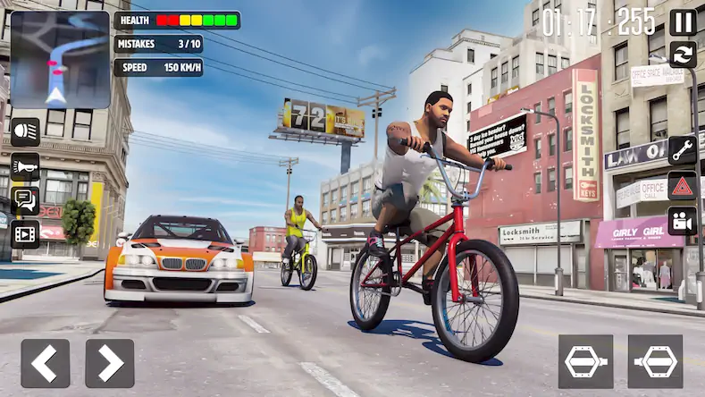 Скачать Offroad BMX Rider: Цикл игры [МОД/Взлом Бесконечные монеты] на Андроид