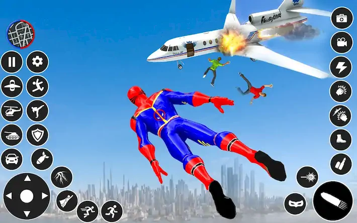 Скачать Superhero Rescue: Spider Games [МОД/Взлом Разблокированная версия] на Андроид