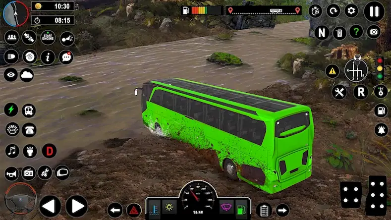 Скачать Offroad Racing in Bus Game [МОД/Взлом Бесконечные деньги] на Андроид