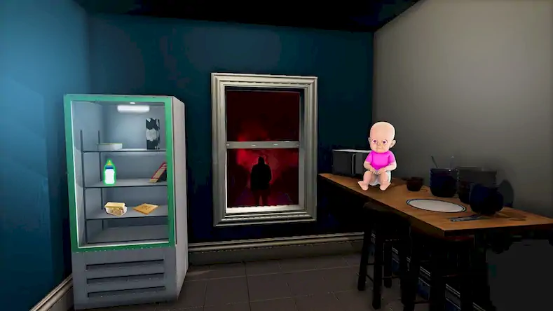 Скачать Baby in Pink Horror Games 3D [МОД/Взлом Бесконечные деньги] на Андроид