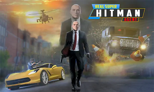 Скачать Hitman Agent X Миссия Америка [МОД/Взлом Меню] на Андроид