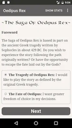 Скачать The Saga of Oedipus Rex [МОД/Взлом Меню] на Андроид