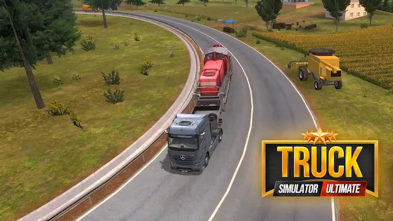 Скачать Truck Simulator : Ultimate [МОД/Взлом Бесконечные монеты] на Андроид