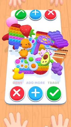 Скачать Fidget Toys Trading: Поп Ит 3D [МОД/Взлом Много монет] на Андроид