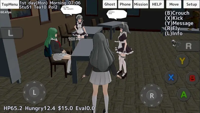 Скачать School Girls Simulator [МОД/Взлом Много денег] на Андроид