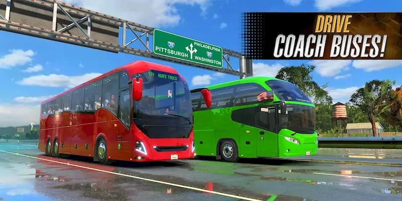 Скачать Bus Simulator 2023 [МОД/Взлом Меню] на Андроид