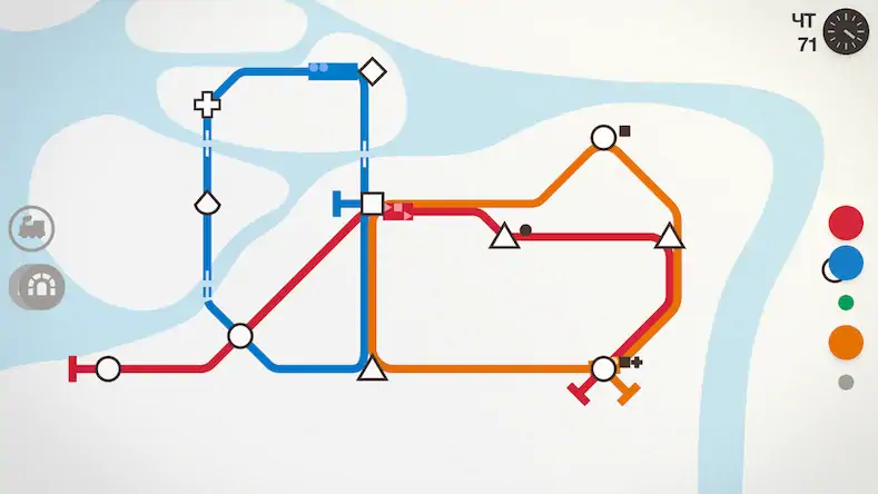 Скачать Mini Metro [МОД/Взлом Меню] на Андроид