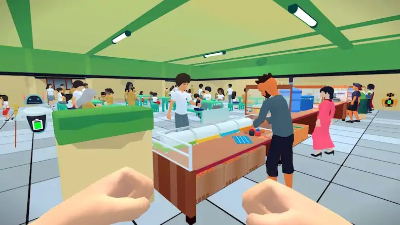 Скачать School Cafeteria Simulator [МОД/Взлом Меню] на Андроид