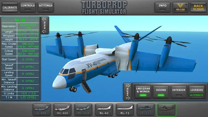 Скачать Turboprop Flight Simulator [МОД/Взлом Разблокированная версия] на Андроид