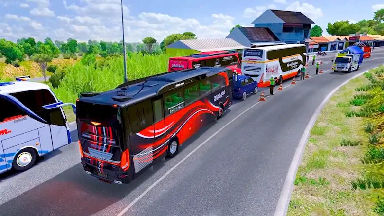 Скачать Hill Coach Bus Simulator 2023 [МОД/Взлом Бесконечные деньги] на Андроид