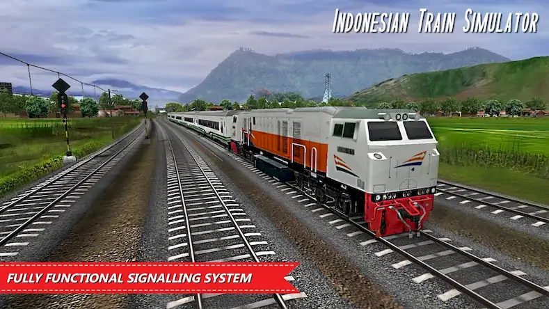 Скачать Индонезийский симулятор поезда [МОД/Взлом Много денег] на Андроид