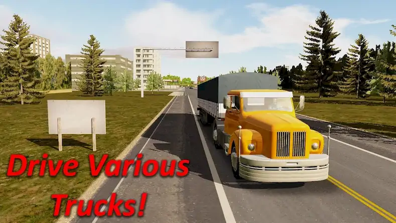 Скачать Heavy Truck Simulator [МОД/Взлом Бесконечные деньги] на Андроид