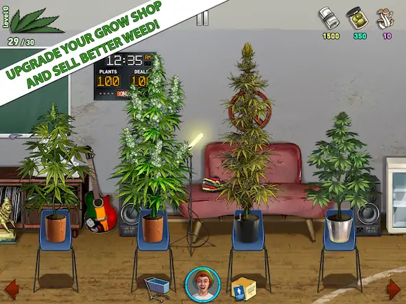 Скачать Weed Firm 2: Bud Farm Tycoon [МОД/Взлом Unlocked] на Андроид