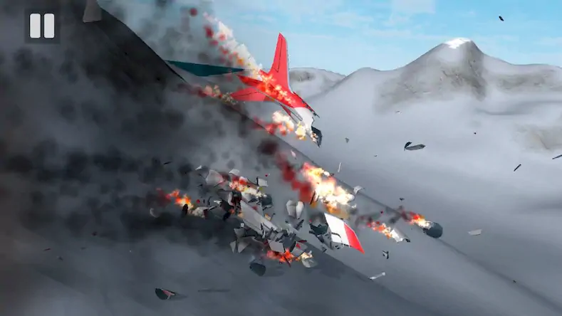 Скачать Plane Crash: Flight Simulator [МОД/Взлом Unlocked] на Андроид
