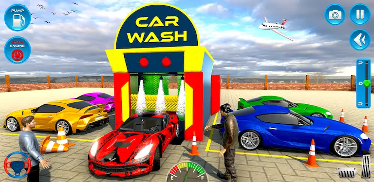 Скачать Автомойка: Парковка 3D Игры [МОД/Взлом Меню] на Андроид