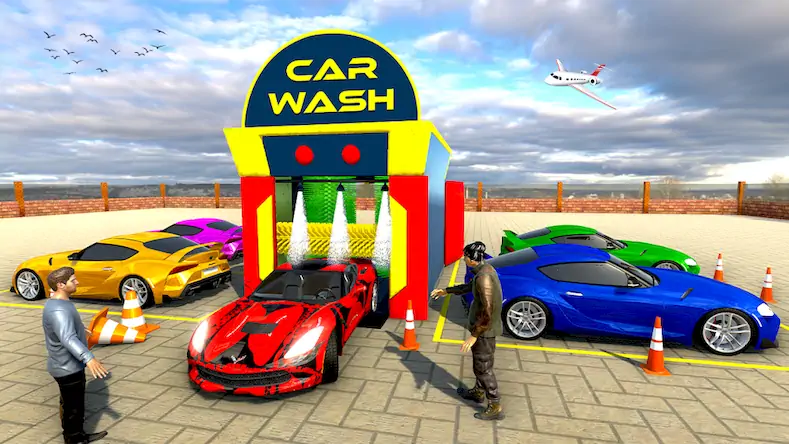Скачать Автомойка: Парковка 3D Игры [МОД/Взлом Меню] на Андроид