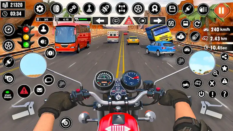 Скачать Motorcycle Game - Bike Game 3D [МОД/Взлом Разблокированная версия] на Андроид