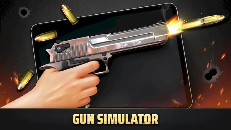 Скачать Real Gun Simulator : Gun Sound [МОД/Взлом Меню] на Андроид