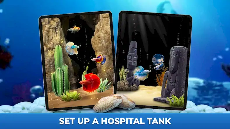 Скачать Fish Tank Clean: Aquarium Sim [МОД/Взлом Много денег] на Андроид